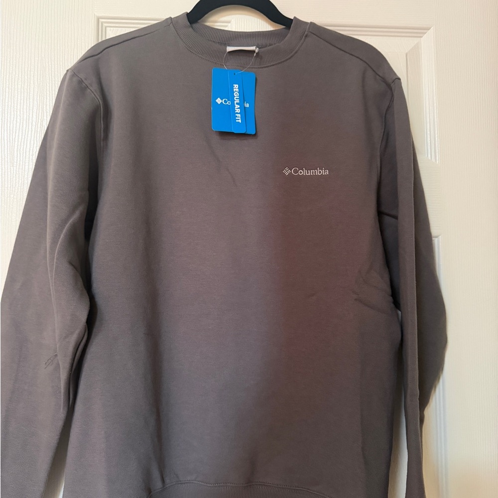 Columbia Men's Taupe Crewneck Sweater
